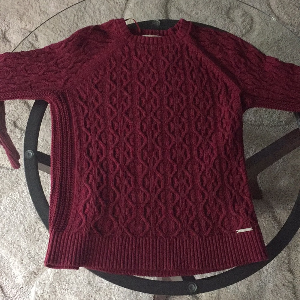 Wine red Michael Kors sweater